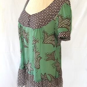 Anthropologlie Coco and Chase Blouse Sz. Large